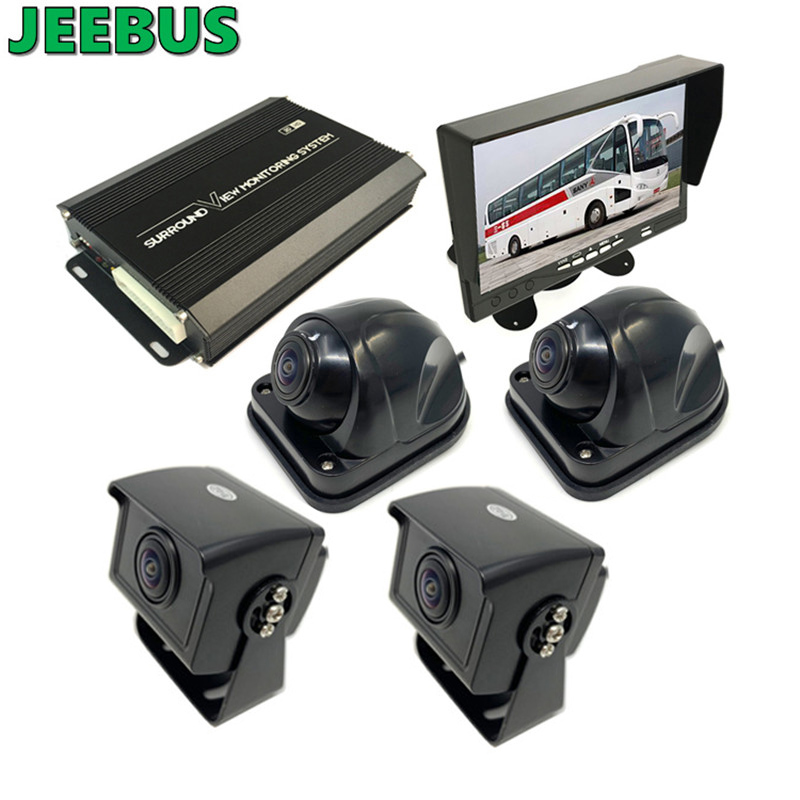 3D Surround View Monitoring System 3D 360 graders kamera Bird View System